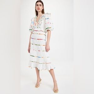 FARM Rio
Mixed Off White Prints Midi Dress